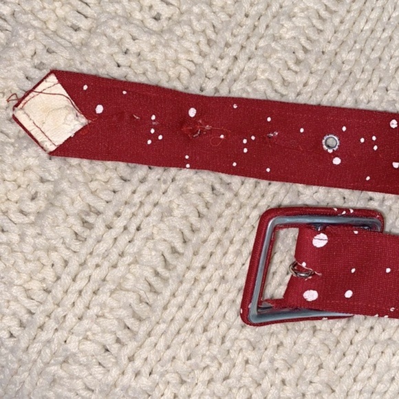 Vintage red dress size medium - Picture 8 of 9